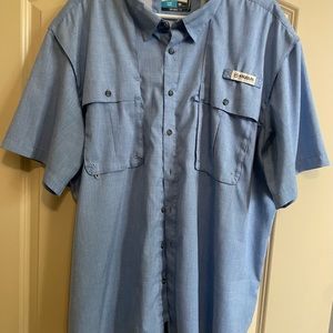 MAGELLAN OUTDOORS 2XL MEN’S RELAXED FIT FISH GEAR SHIRT
